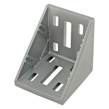 14089 -  30 Series 8 Hole - 57mm Inside Corner Bracket with Dual Support