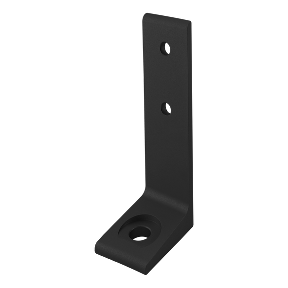 2415-BLACK -  15 Series 1.5" Economy Floor Mount Base Plate