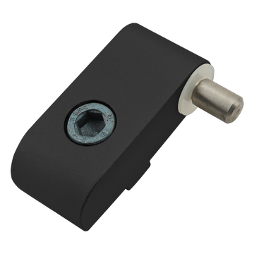 40-2095-BLACK -  40 Series Standard Lift-Off Hinge - Right Hand with Single Short Pin