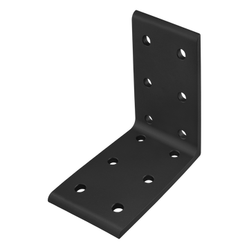 4414-BLACK -  15 Series 12 Hole - Tall Inside Corner Bracket