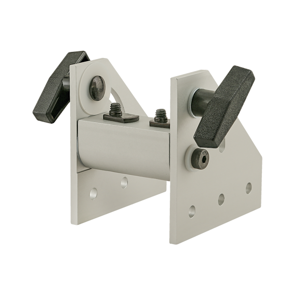 4131 -  10 Series 90 Degree Wide Double Pivot Bracket Assembly with "T" Handles