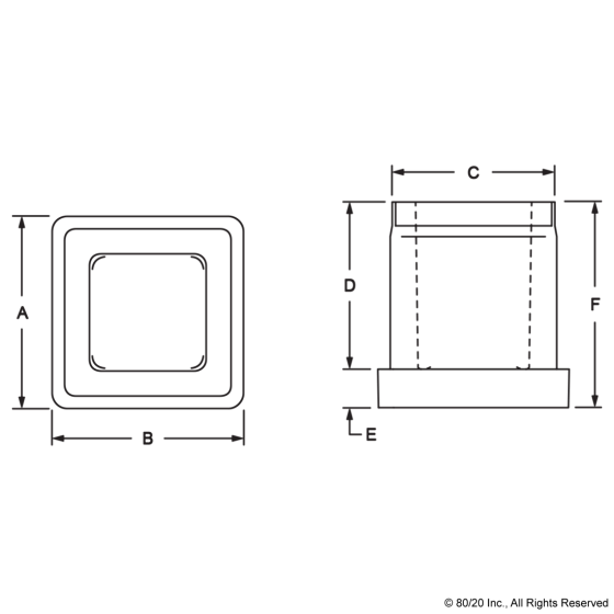 9210 - Quick Frame End Cap