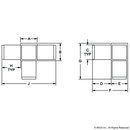 9270 - 4 Way Corner Connector-2