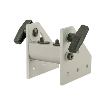 4324 -  15 Series 90 Degree Wide Double Pivot Bracket Assembly with "T" Handles