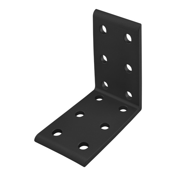 4014-BLACK -  10 Series 12 Hole - Tall Inside Corner Bracket