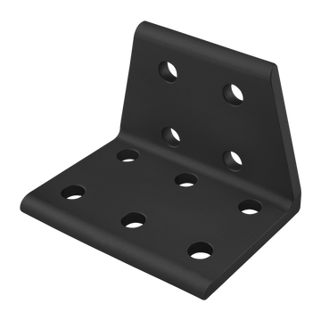 4020-BLACK -  10 Series 10 Hole - Inside Corner Bracket