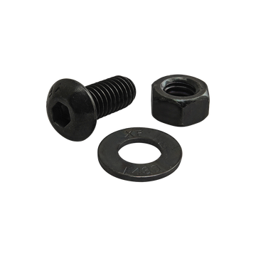 3467 -  Bolt Assembly: 5/16-18 x .750" Black BHSCS with Washer and Hex Nut - Black Zinc