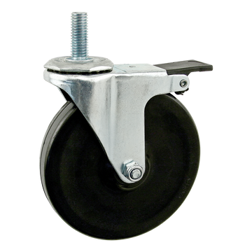 65-2344 -  Threaded Stem Swivel Caster: M10 x 30mm