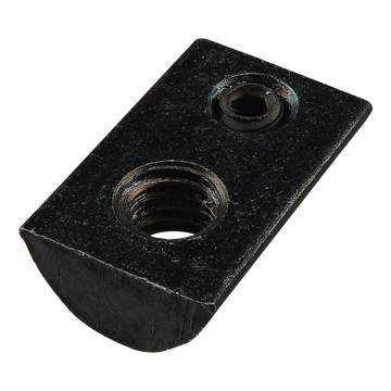 3312 -  10-32 Roll-In T-Nut with Set Screw