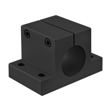 5930-BLACK -  15 Series 1.5" Wide Horizontal Stanchion Base