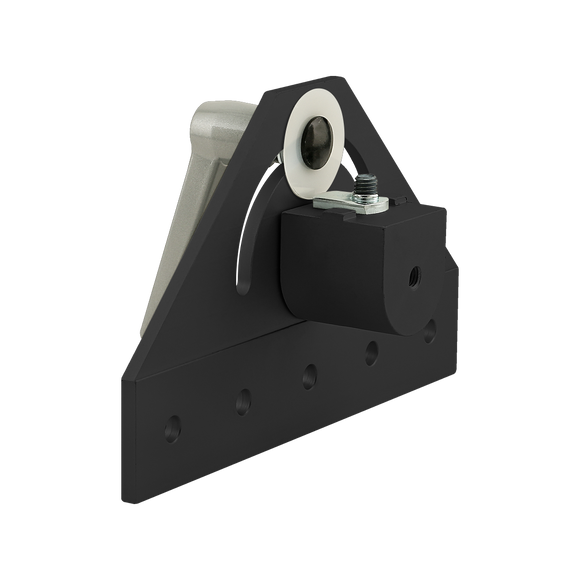 40-4451-BLACK -  40 Series 180 Degree Pivot Bracket Assembly with "L" Handle