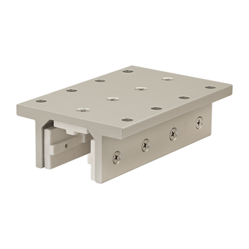 6826 -  15 Series 3 Slot Mount - Double Flange Long Standard Linear Bearing