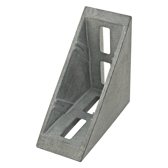 14102 -  45 Series 4 Hole - Inside Corner Bracket with Dual Support