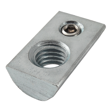 40-1988 -  M8 Roll-In T-Nut with Set Screw
