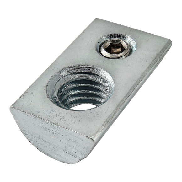 3894 -  M8 Roll-In T-Nut with Set Screw