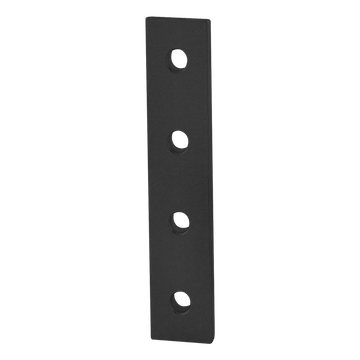 4117-BLACK -  10 Series 4 Hole - Straight Flat Plate