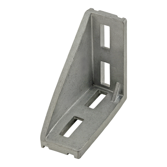 14081 -  15 & 40 Series 4 Hole - Inside Corner Bracket with Single Support