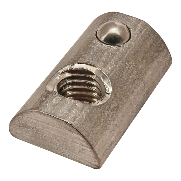 3669 -  10-32 Roll-In T-Nut with Ball Spring
