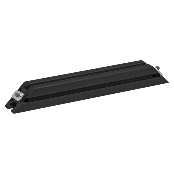 40-2535-BLACK -  40-4040-Black 45 Degree Support, 320mm Long