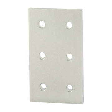 40-4366 -  40 Series 6 Hole - Rectangular Flat Plate