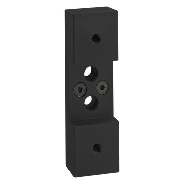 2754-BLACK -  15 Series Dual Roller Wheel Bracket