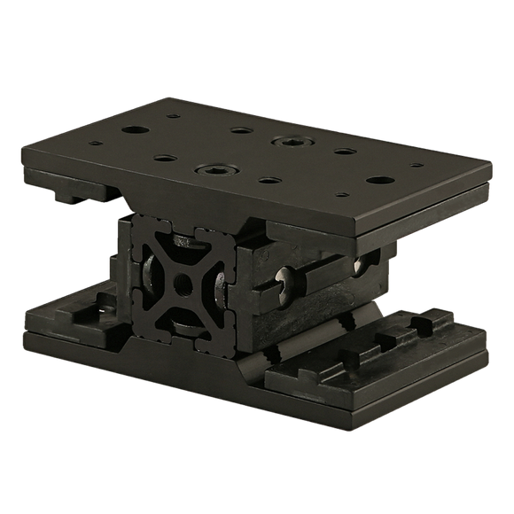 6876-BLACK -  15 Series Short - Double Mount Unibearing&trade; Assembly