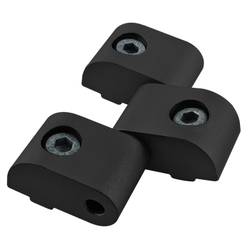 25-2066-BLACK -  25 Series Standard Captive Lift-Off Hinge Assembly