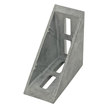 14103 -  15, 40, & 45 Series 4 Hole - Inside Corner Bracket with Dual Support