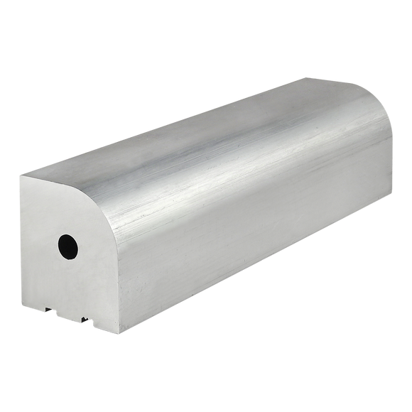 25-8446-4M -  25 S RIGHT ANGLE PIVOT NUB PROFILE-MILL FINISH 4M BAR
