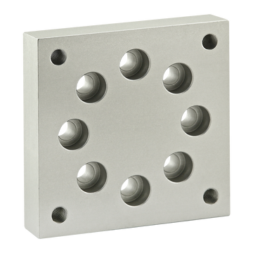2408 -  15 Series Leveling Caster Base Plate