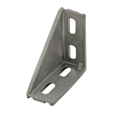 14058 -  10 &amp; 25 Series 4 Hole - Inside Corner Bracket with Single Support