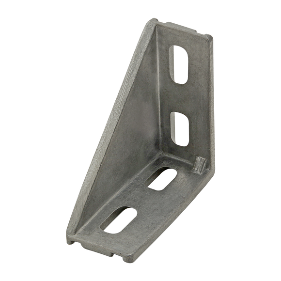 14058 -  10 &amp; 25 Series 4 Hole - Inside Corner Bracket with Single Support
