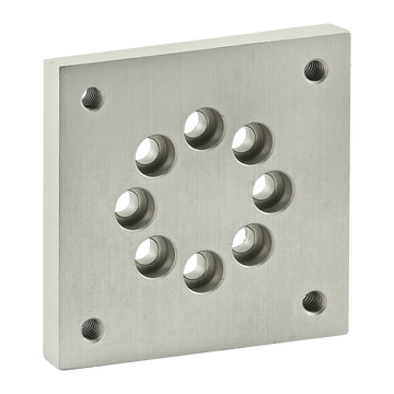 2406 -  10 Series Leveling Caster Base Plate