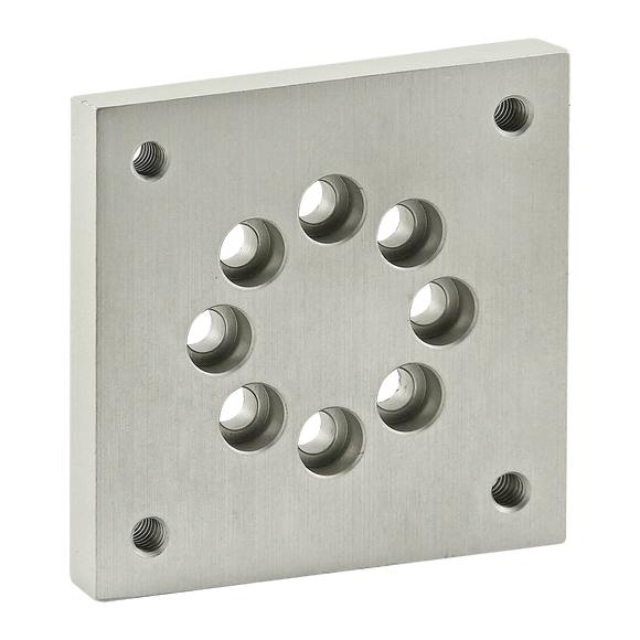 2406 -  10 Series Leveling Caster Base Plate