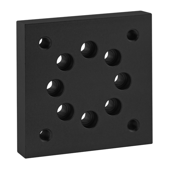 2409-BLACK -  15 Series Leveling Caster Base Plate