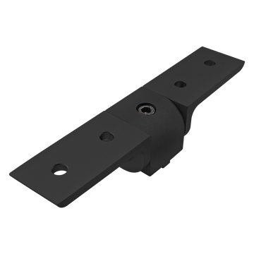 4407-BLACK -  15 Series 0 Degree&nbsp;Right Angle Structural Pivot Assembly&nbsp;with Dual "L" Arms