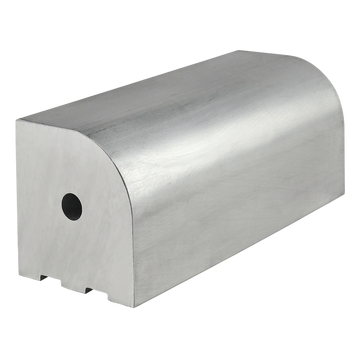 8449-145 -  15 S RIGHT ANGLE NUB PROFILE-MILL FINISH 145" BAR