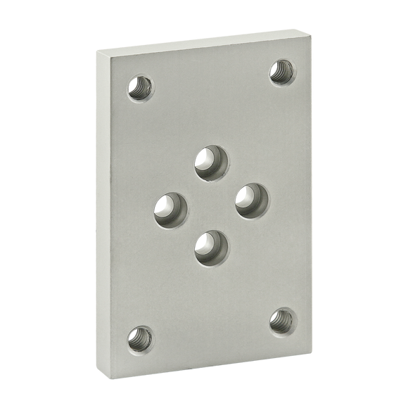 2419 -  10 Series Flange Mount Caster Base Plate