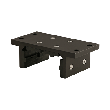 6823-BLACK -  4 Slot Mount - Double Flange Short Standard Linear Bearing