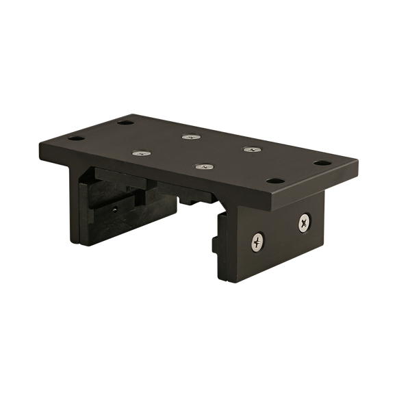 6823-BLACK -  4 Slot Mount - Double Flange Short Standard Linear Bearing