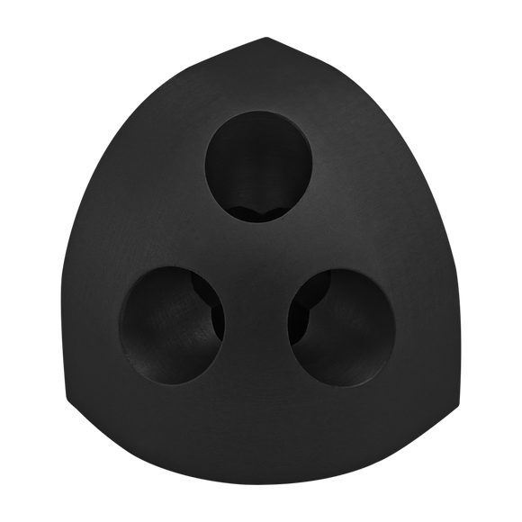 40-4443-BLACK -  40 Series 3 Way - Rounded Corner Connector