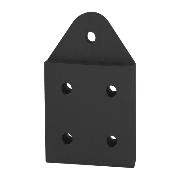 4394-BLACK -  15 Series 5 Hole - Recessed Triangular Pivot Plate