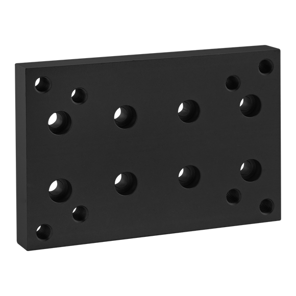 2148-BLACK -  15 Series Position Floor Lock Base Plate