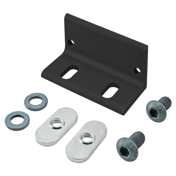 65-2745-BLACK -  25 & 40 Series Magnetic Door Catch Bracket