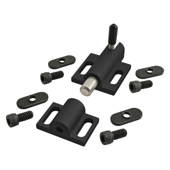2053-BLACK -  10 &amp; 15 Series 0 Degree Deadbolt Latch