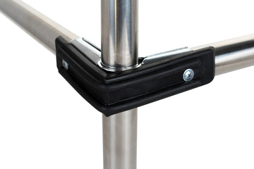 AC-BUMPER -  Rubber Corner Bumper for Mobile Structure Black