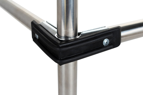AC-BUMPER -  Rubber Corner Bumper for Mobile Structure Black