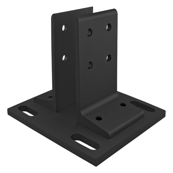 2400-BLACK -  15 Series Floor Mount Base Plate