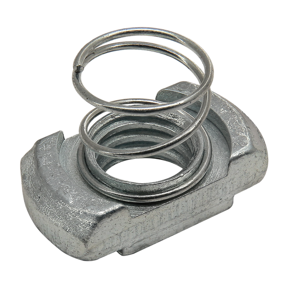 13109 -  M8 Slide-in T-Nut with Holding Spring