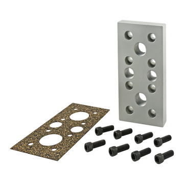 2164 -  15 Series 12-Hole Pressure Manifold Feed Plate